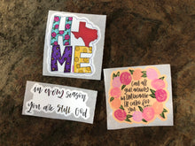 Load image into Gallery viewer, Vinyl Sticker- HOME | Texas
