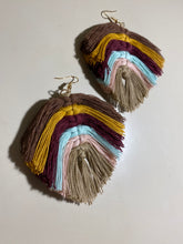 Load image into Gallery viewer, Multi Gypsy Feather Earrings
