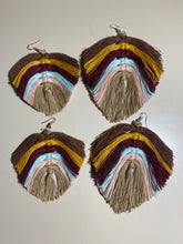 Load image into Gallery viewer, Multi Gypsy Feather Earrings
