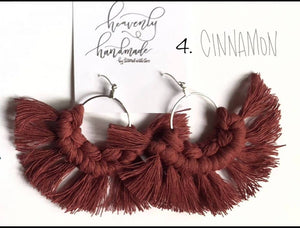 Fan Fringe Earrings