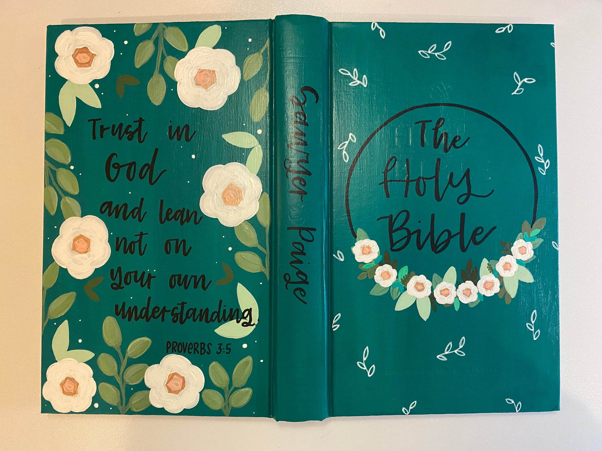 Hand painted Bibles – Heavenly Handmade