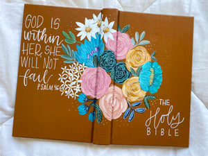 Hand painted Bibles