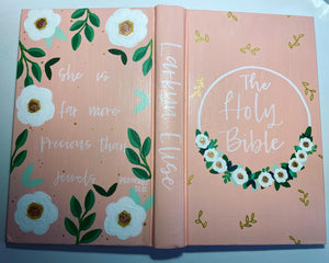 Hand painted Bibles