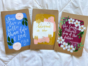 Hand painted Journals