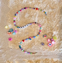 Load image into Gallery viewer, Multi-Colored Letter Necklace
