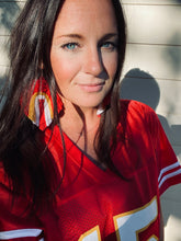 Load image into Gallery viewer, Game Day- Gypsy Feather Earrings
